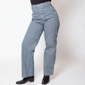 Gravel & Gold Placer Pants in Conductor Stripe